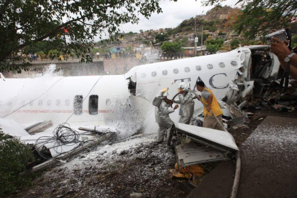 Imágenes de accidentes aéreos que han dejado luto y dolor en Honduras 