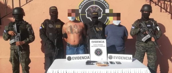 Así fue la captura de 'El Terror' y 'La Gorda', peligrosos miembros de la pandilla 18