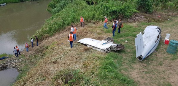 Así fue el simulacro de accidente aéreo desarrollado en el puente Negro de La Lima, Cortés