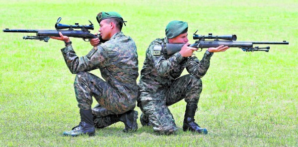 Orgullo catracho en la fuerza comando