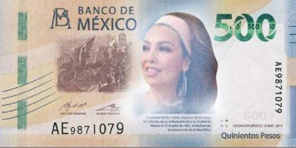 Memes: el rostro de los famosos se apodera del 'nuevo diseño' del billete de 500 pesos mexicanos