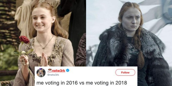 Divertidos memes de 'así voté en 2016 y así en 2018' inundan las redes tras elecciones de medio mandato en Estados Unidos