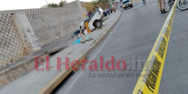 Las imágenes del brutal accidente que dejó un muerto en el anillo periférico