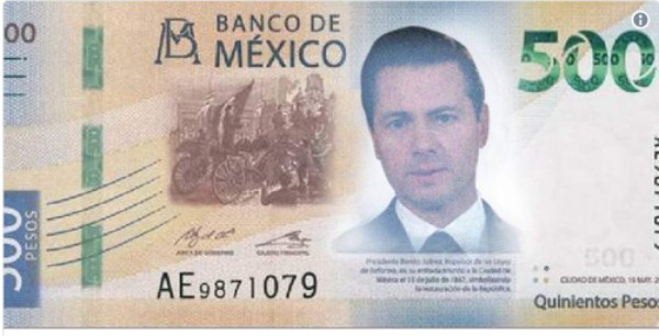 Memes: el rostro de los famosos se apodera del 'nuevo diseño' del billete de 500 pesos mexicanos