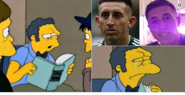 Despiadada ola de memes contra Héctor Herrera tras su cirugía en nariz y orejas