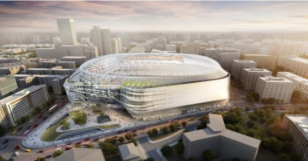 Fotos del nuevo estadio Santiago Bernabéu