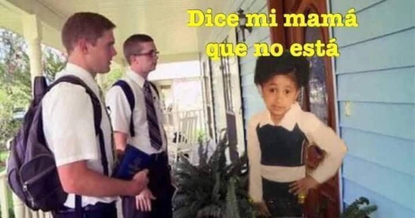 Los divertidos memes 'Dice mi mamá', con la foto de la rapera Cardi B en su infancia, que viralizan las redes