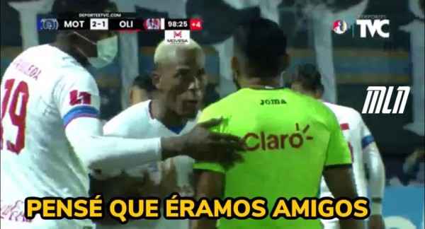 Armando Castro y Pedro Troglio protagonizan los divertidos memes que dejó la victoria del Motagua ante el Olimpia