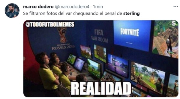 Sterling, el gran protagonista de los memes que dejó la clasificación de Inglaterra a la final