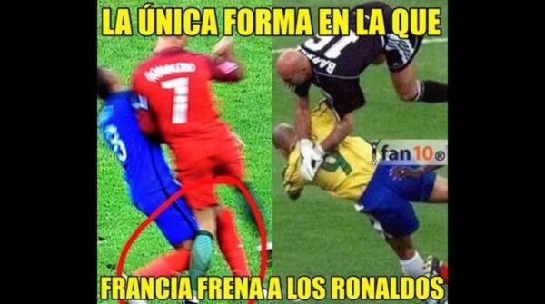 Los creativos memes de CR7 campeón vs Messi