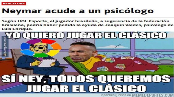 Real Madrid-Barcelona: el juego aún no inicia y ya aparecen los famosos memes