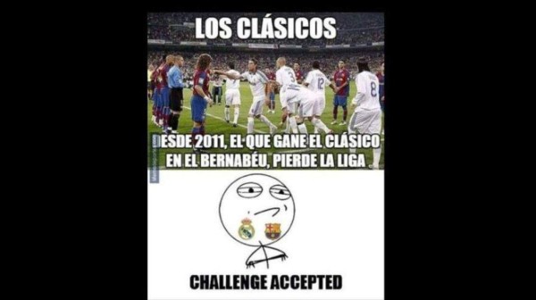 Real Madrid-Barcelona: el juego aún no inicia y ya aparecen los famosos memes