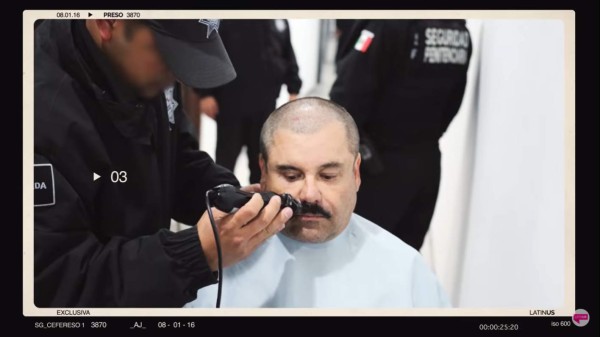 Fotos inéditas del ingreso de 'El Chapo' a penal de Altiplano en 2016