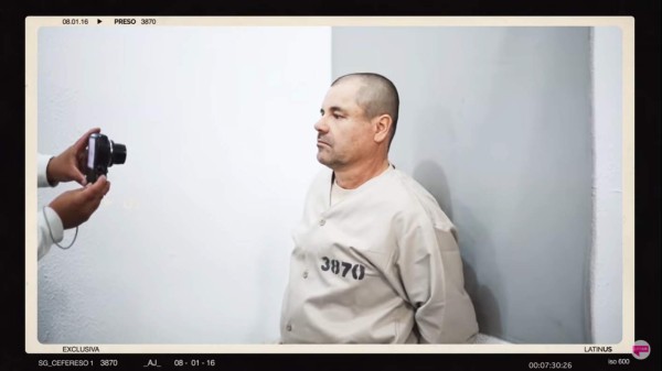 Fotos inéditas del ingreso de 'El Chapo' a penal de Altiplano en 2016