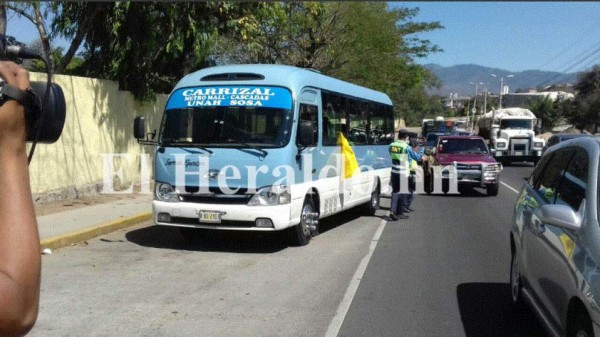 Imágenes del martes negro en la capital de Honduras