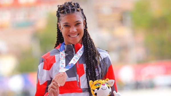 FOTOS: Así es Gianna Woodruff, la bella atleta panameña que brilla en los Juegos Centroamericanos y del Caribe 2018