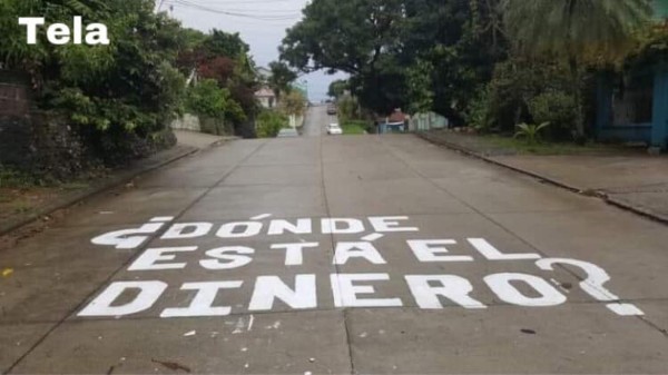 FOTOS: Se expande por toda Honduras la pregunta '¿Dónde está el dinero?'