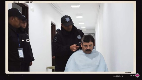 Fotos inéditas del ingreso de 'El Chapo' a penal de Altiplano en 2016