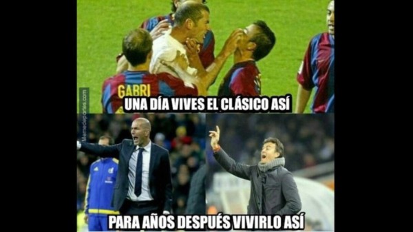 Disfruta de los memes previo al duelo entre Barça y Real Madrid