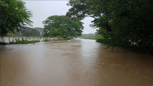 Los desastres provocados por tormenta tropical Nate en Honduras