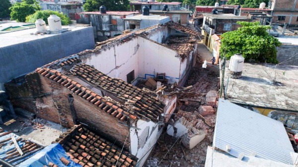 Las imágenes no vistas del terremoto de 8.2 en México