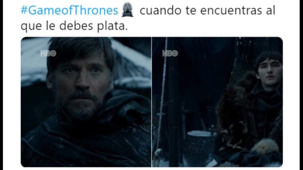 Los mejores memes que dejó el estreno de la temporada 8 de Games of Thrones