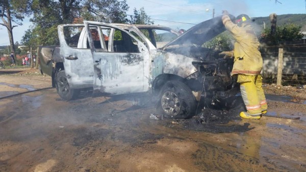 Las fotos que dejó la masacre en La Esperanza, Intibucá