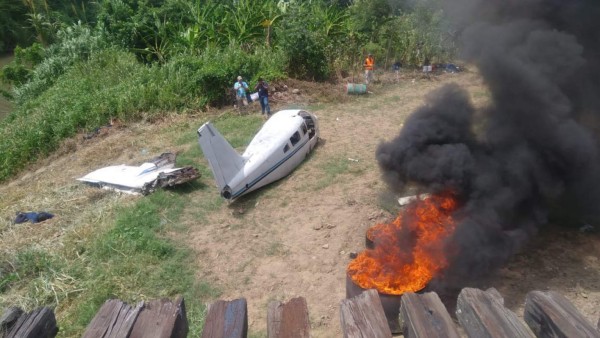 Así fue el simulacro de accidente aéreo desarrollado en el puente Negro de La Lima, Cortés