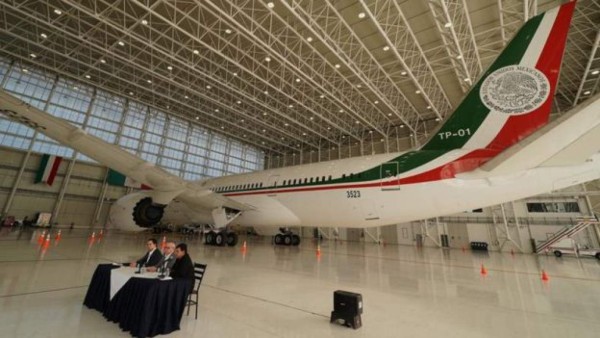 FOTOS: Así es el interior del lujoso avión presidencial de México