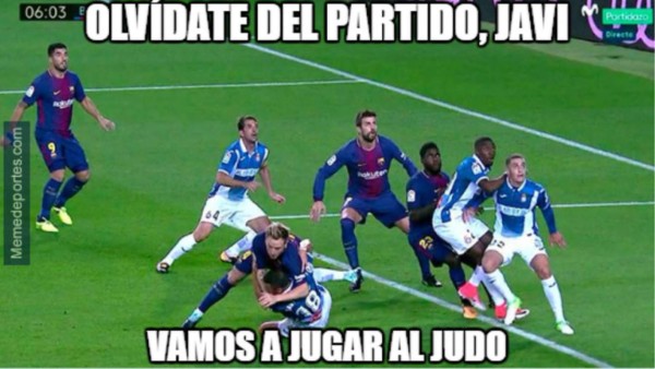 Los divertidos memes que dejó el doblete de Messi el duelo Barcelona vs Espanyol