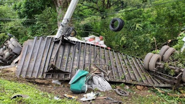 Muerte al volante: Las tragedias viales ocurridas en los peajes de Honduras (FOTOS)