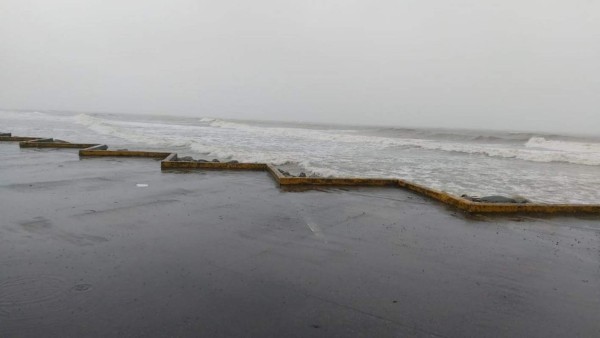 FOTOS: Desborde de ríos y aludes dejan lluvias por frente frío en Honduras