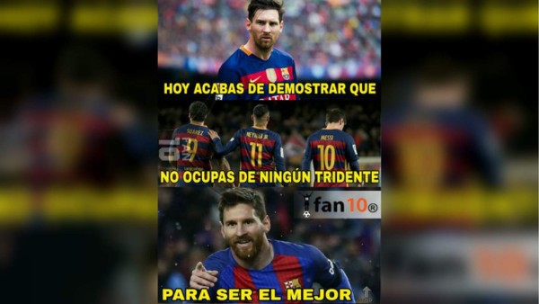 Los divertidos memes que dejó el doblete de Messi el duelo Barcelona vs Espanyol