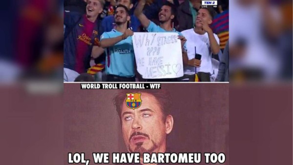 Los divertidos memes que dejó el doblete de Messi el duelo Barcelona vs Espanyol