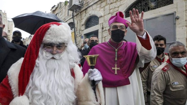 Navidad atípica en el mundo: hubo festejos sin fuegos artificiales ni abrazos (FOTOS)