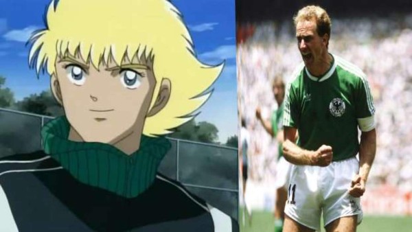 FOTOS: Los futbolistas reales que aparecieron en la serie animada Super Campeones