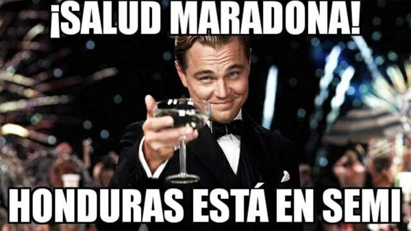 Memes: hondureños se burlan de Maradona