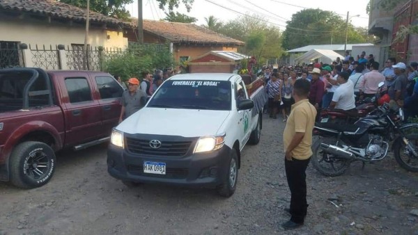 FOTOS: Así dieron el último adiós a Gabriel Hernández, el comunicador acribillado en Nacaome