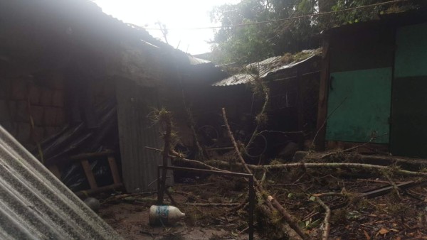 Fotos: Fuertes lluvias azotaron calles y avenidas de la capital de Honduras