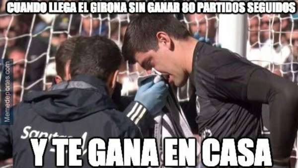 Destrozan con divertidos memes la derrota del Real Madrid ante Girona