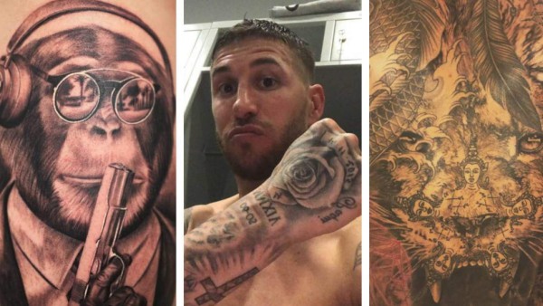 FOTOS: Conoce los tatuajes más extravagantes de los mejores futbolistas del mundo