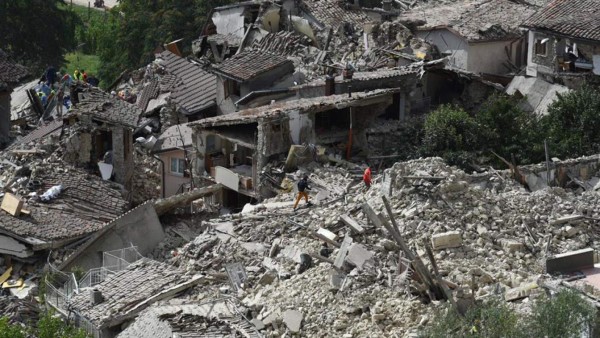 Las imágenes más impactantes de sismo en Italia