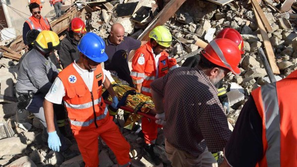 Las imágenes más impactantes de sismo en Italia