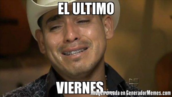 Memes de Espinoza Paz y su canción 'El próximo viernes' inundaron las redes sociales