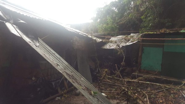 Fotos: Fuertes lluvias azotaron calles y avenidas de la capital de Honduras