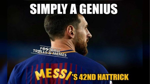 Los divertidos memes que dejó el doblete de Messi el duelo Barcelona vs Espanyol