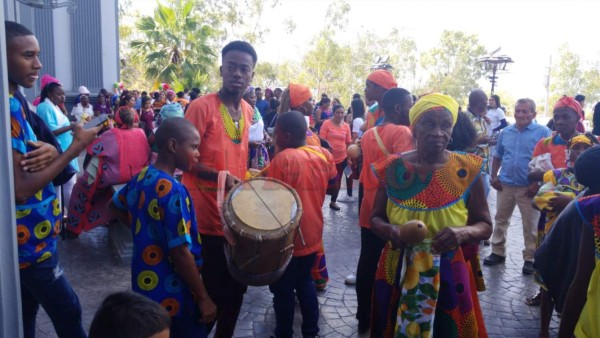 FOTOS: Pastoral Garífuna le rinde tributo a la Virgen de Suyapa en la Basílica Menor