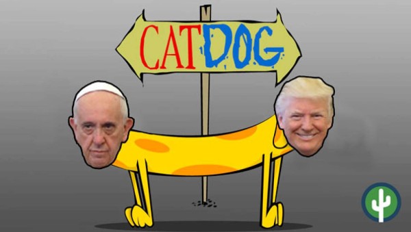 Los chistosos memes que dejó el encuentro entre Trump y el papa Francisco