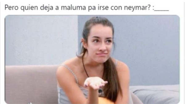 Los memes que dejó el trío amoroso entre Maluma, Nathalia Barulich y Neymar