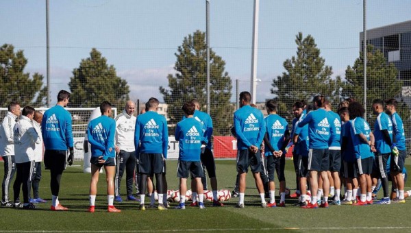 Así fue el primer entrenamiento de Zidane con Real Madrid